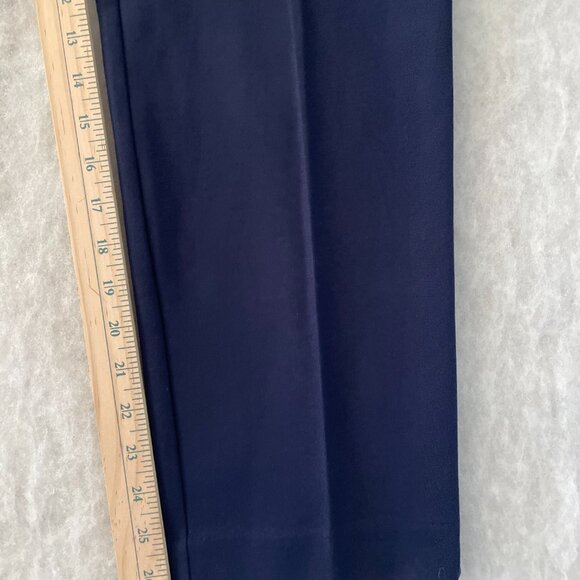 NWT Fabulously Slimming By Chico's Womens Midnight Ponte Ankle Pants Size 3 USXL - Picture 9 of 10